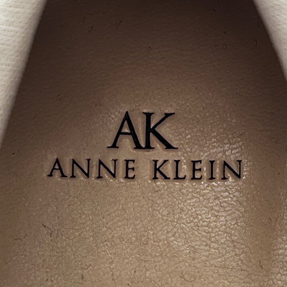 Anne Klein Satire Chocolate Leather Lace-Up Sneakers Shoes Womens Size 8.5M New - Picture 11 of 13